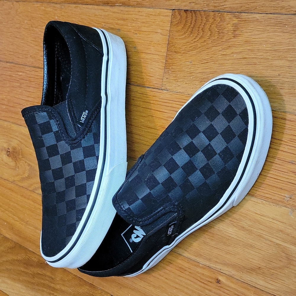 Vans Black Checkerboard